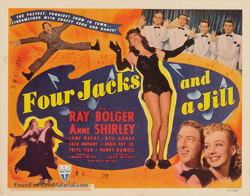 Four Jacks and a Jill - Movie Poster