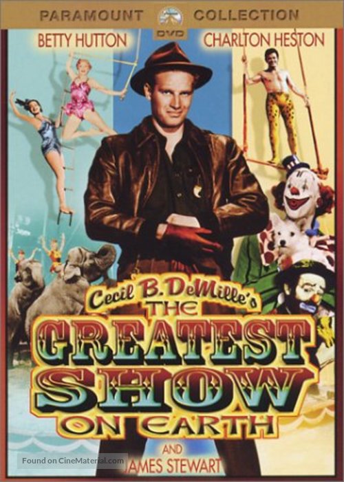 The Greatest Show on Earth - DVD movie cover