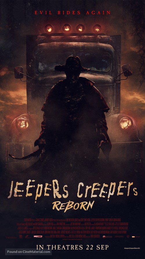 Jeepers Creepers: Reborn - Singaporean Movie Poster