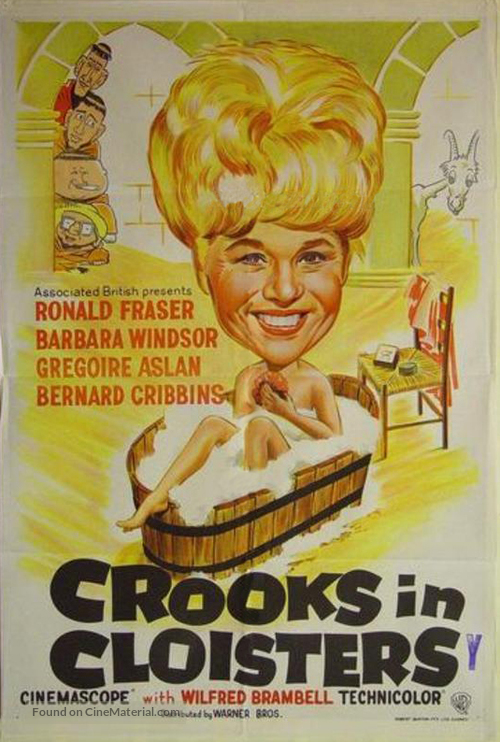 Crooks in Cloisters - British Movie Poster