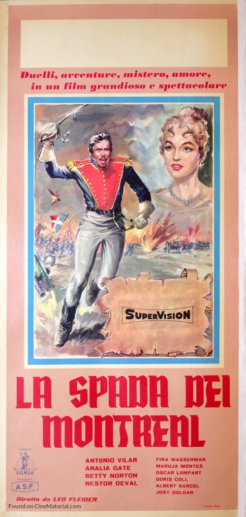 Los hermanos corsos - Italian Movie Poster