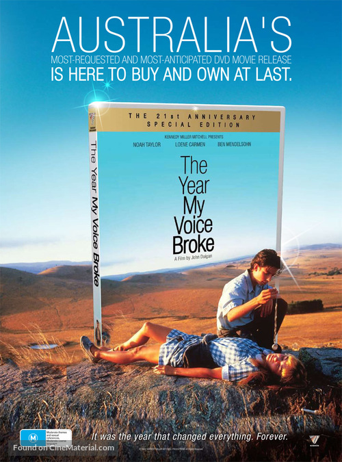 The Year My Voice Broke - Australian Movie Poster
