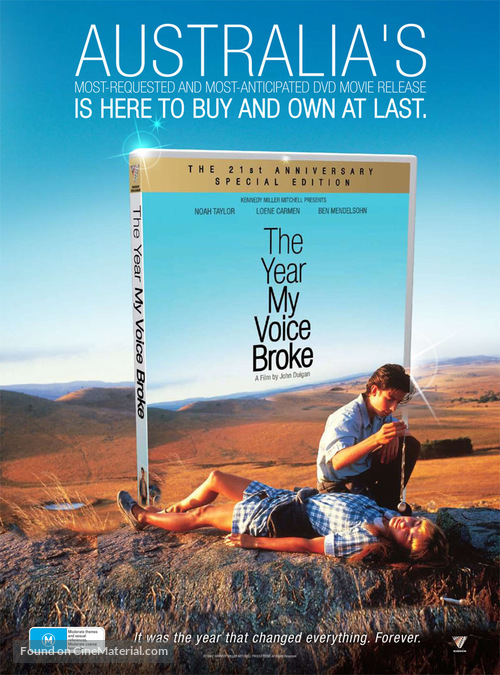 The Year My Voice Broke - Australian Movie Poster
