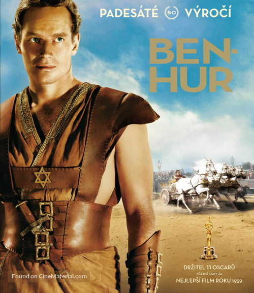 Ben-Hur - Czech Blu-Ray movie cover