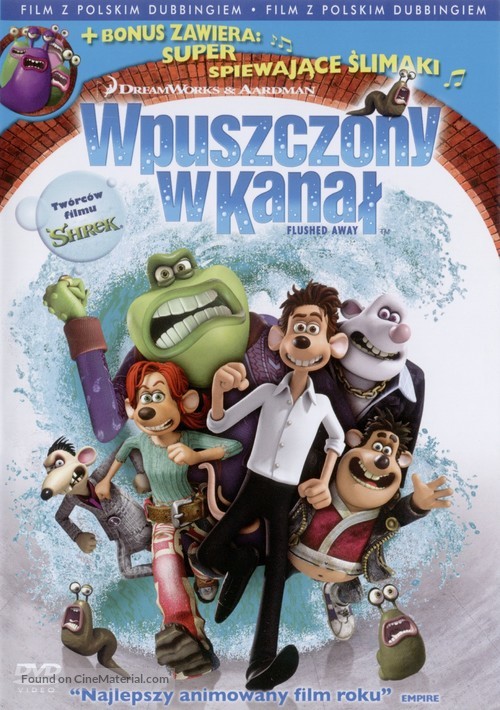 Flushed Away - Polish Movie Cover