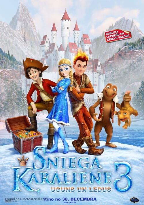 The Snow Queen 3 - Latvian Movie Poster