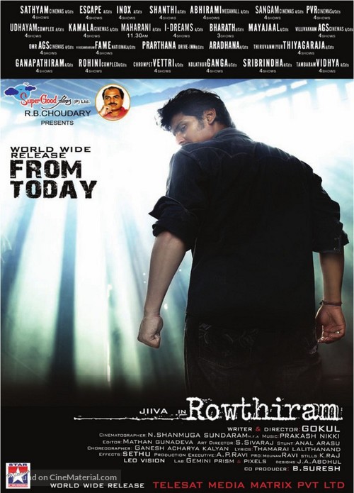 Rowthiram - Indian Movie Poster