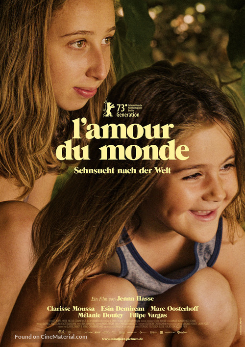 L&#039;Amour du Monde - German Movie Poster