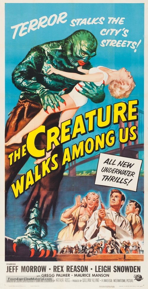 The Creature Walks Among Us - Movie Poster