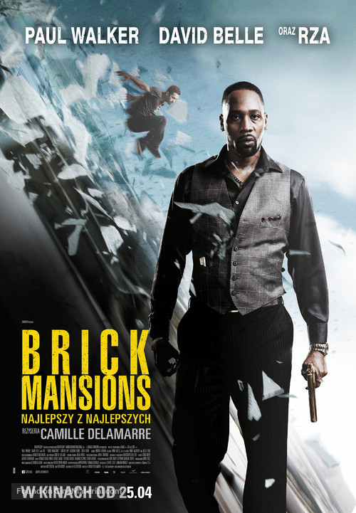 Brick Mansions - Polish Movie Poster