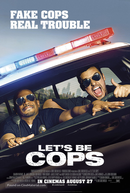 Let&#039;s Be Cops - British Movie Poster