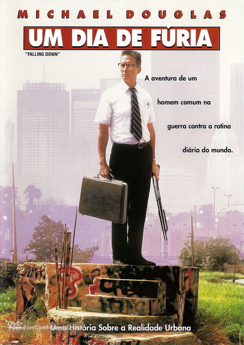 Falling Down - Brazilian DVD movie cover