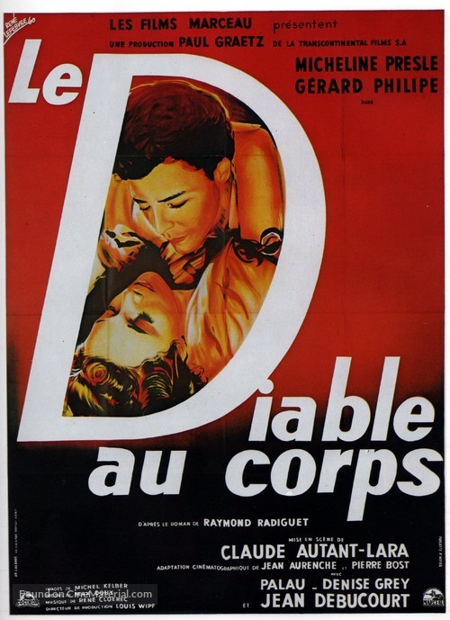 Le diable au corps - French Movie Poster