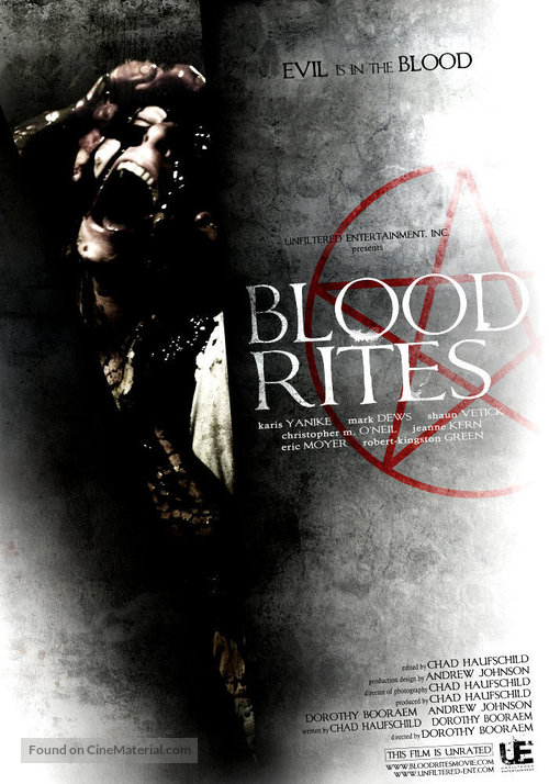 Blood Rites - Movie Poster