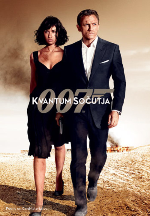 Quantum of Solace - Slovenian Movie Poster