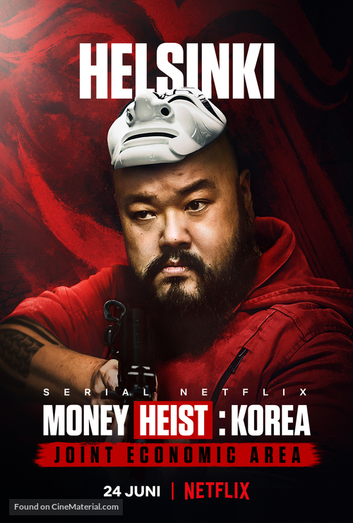 &quot;Money Heist: Korea - Joint Economic Area&quot; - Indonesian Movie Poster