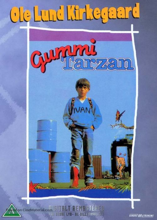 Gummi-Tarzan - Danish DVD movie cover