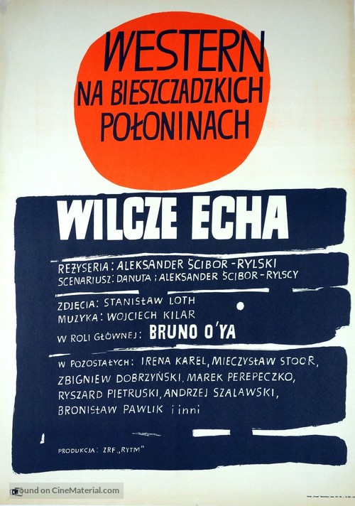 Wilcze echa - Polish Movie Poster