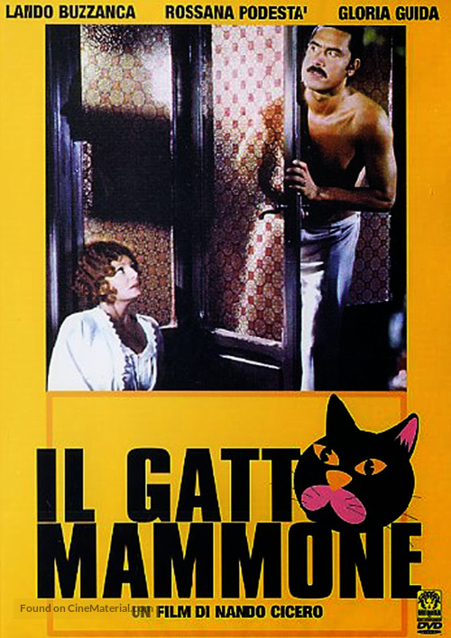 Il gatto mammone - Italian DVD movie cover