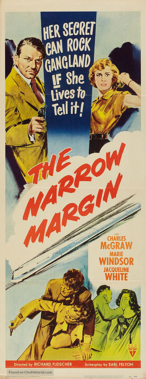 The Narrow Margin - Movie Poster