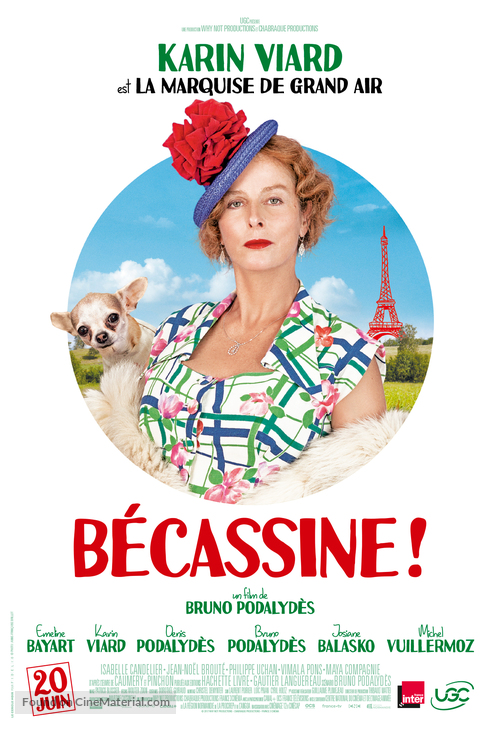 B&eacute;cassine - French Movie Poster