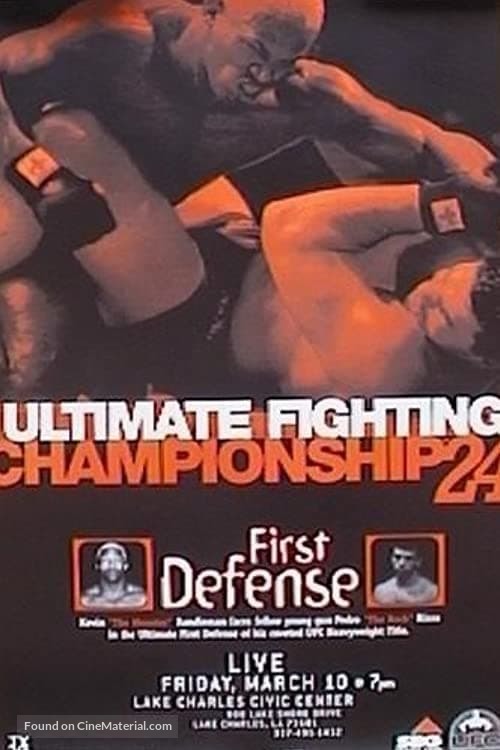 UFC 24: First Defense - Movie Poster