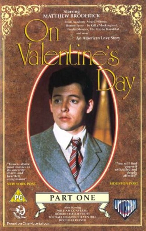 On Valentine&#039;s Day - British Movie Cover