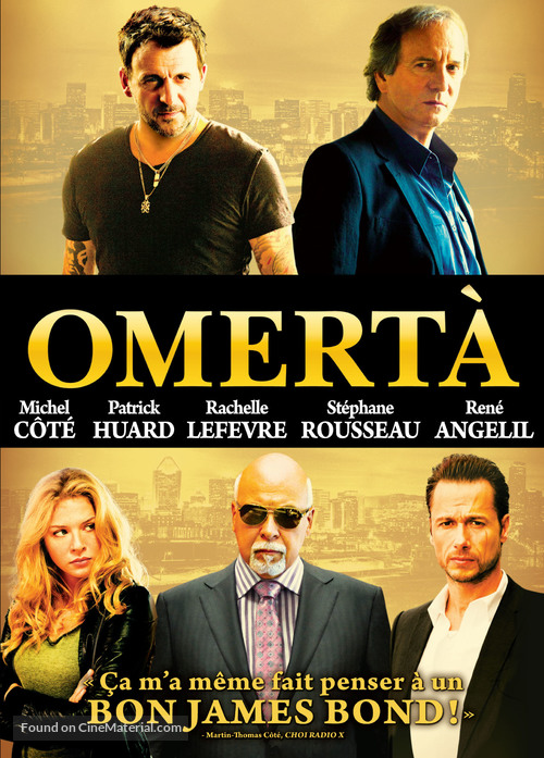 Omert&agrave; - Canadian DVD movie cover