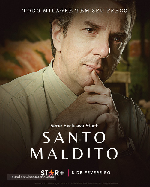 &quot;Santo Maldito&quot; - Brazilian Movie Poster