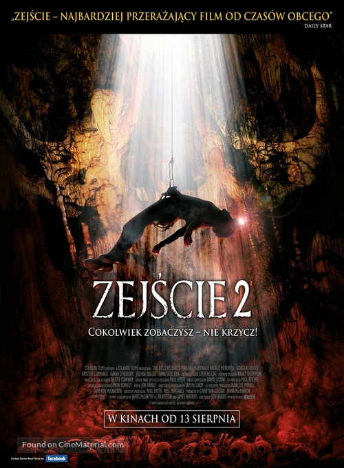 The Descent: Part 2 - Polish Movie Poster