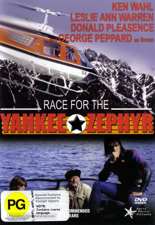 Race for the Yankee Zephyr - New Zealand DVD movie cover