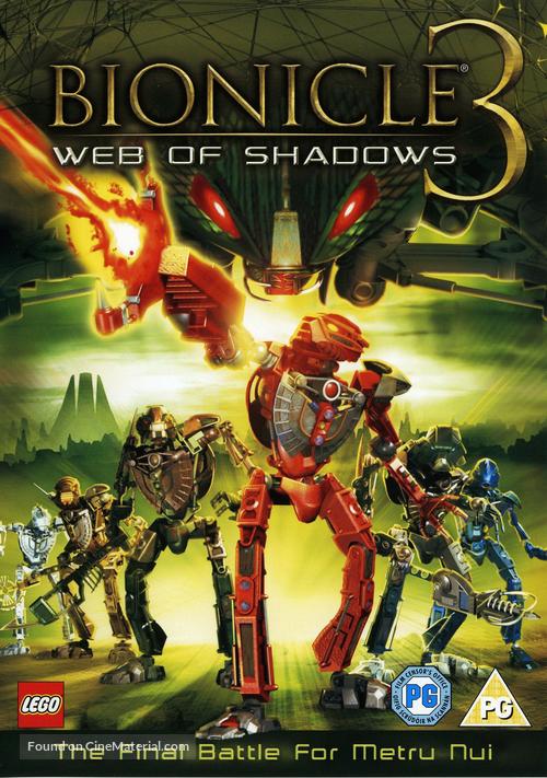 Bionicle 3: Web of Shadows - British Movie Cover