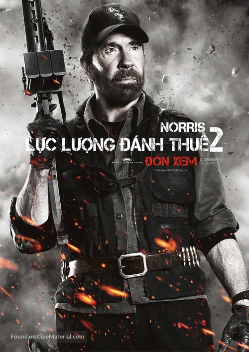 The Expendables 2 - Vietnamese Movie Poster