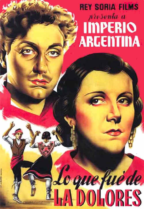 Copla de la Dolores, La - Spanish Movie Poster