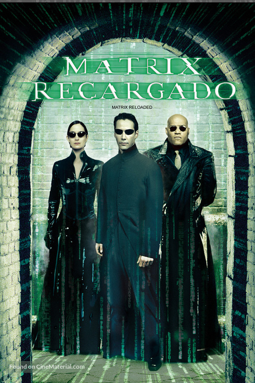 The Matrix Reloaded - Argentinian DVD movie cover
