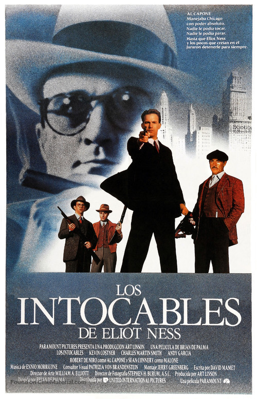The Untouchables - Spanish Movie Poster