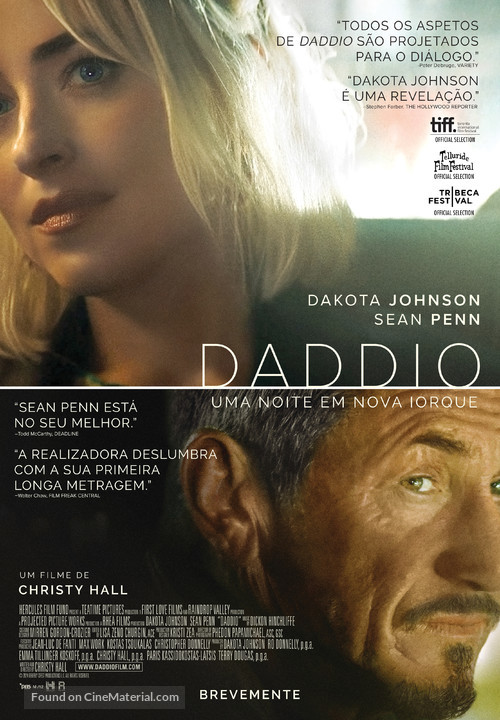 Daddio - Portuguese Movie Poster