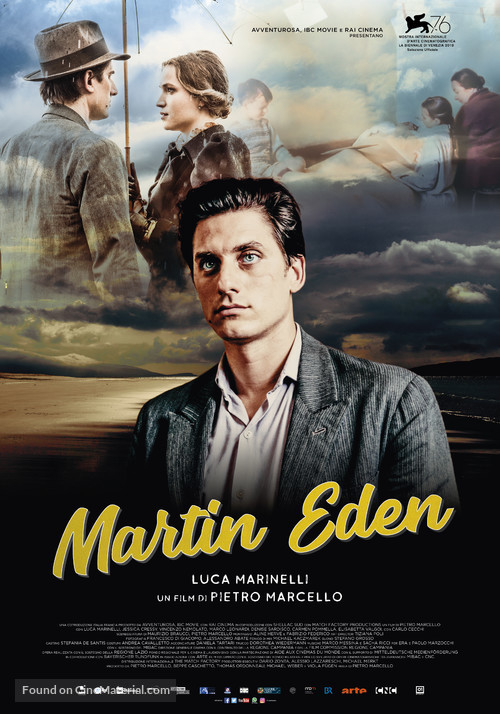 Martin Eden - Italian Movie Poster