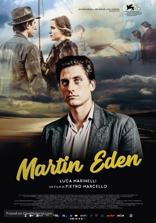 Martin Eden - Italian Movie Poster