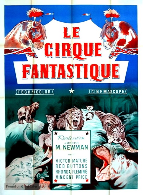 The Big Circus - French Movie Poster