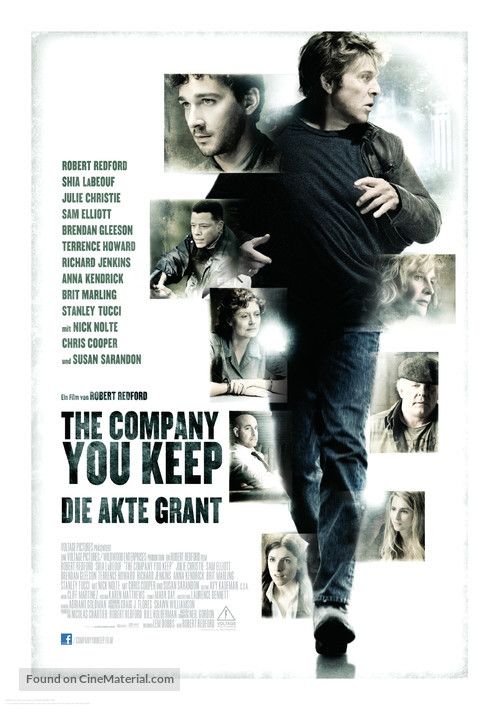 The Company You Keep - German Movie Poster