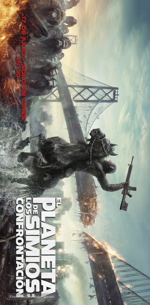 Dawn of the Planet of the Apes - Argentinian Movie Poster