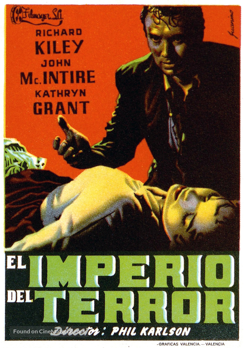The Phenix City Story - Spanish Movie Poster