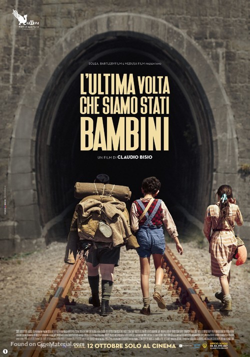 L&#039;ultima volta che siamo stati bambini - Italian Movie Poster