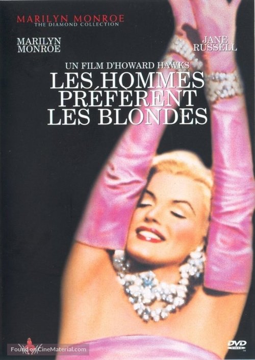 Gentlemen Prefer Blondes - French Movie Cover