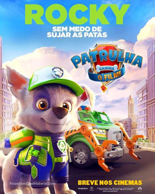 Paw Patrol: The Movie - Brazilian Movie Poster