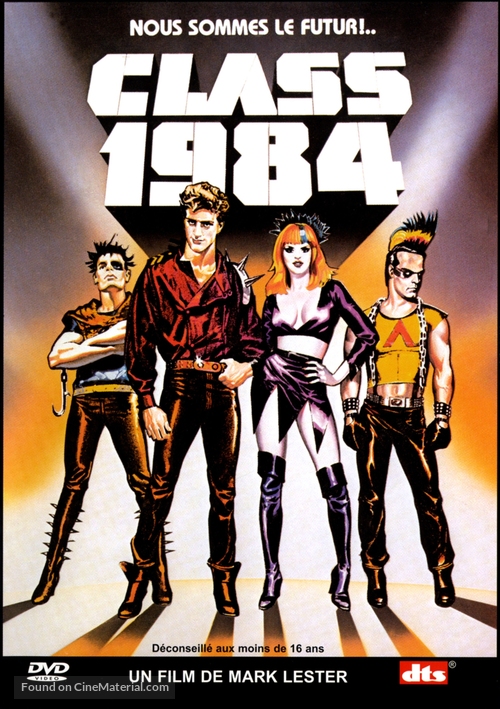 Class of 1984 - French DVD movie cover