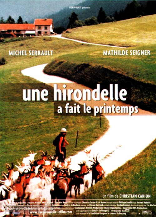 Une hirondelle a fait le printemps - French Movie Poster