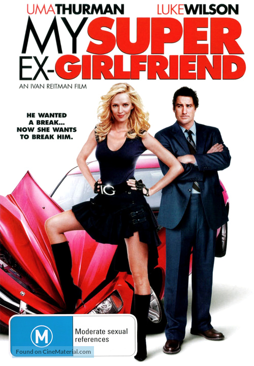 My Super Ex Girlfriend - Australian DVD movie cover