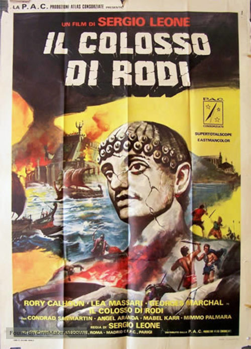 Colosso di Rodi, Il - Italian Movie Poster